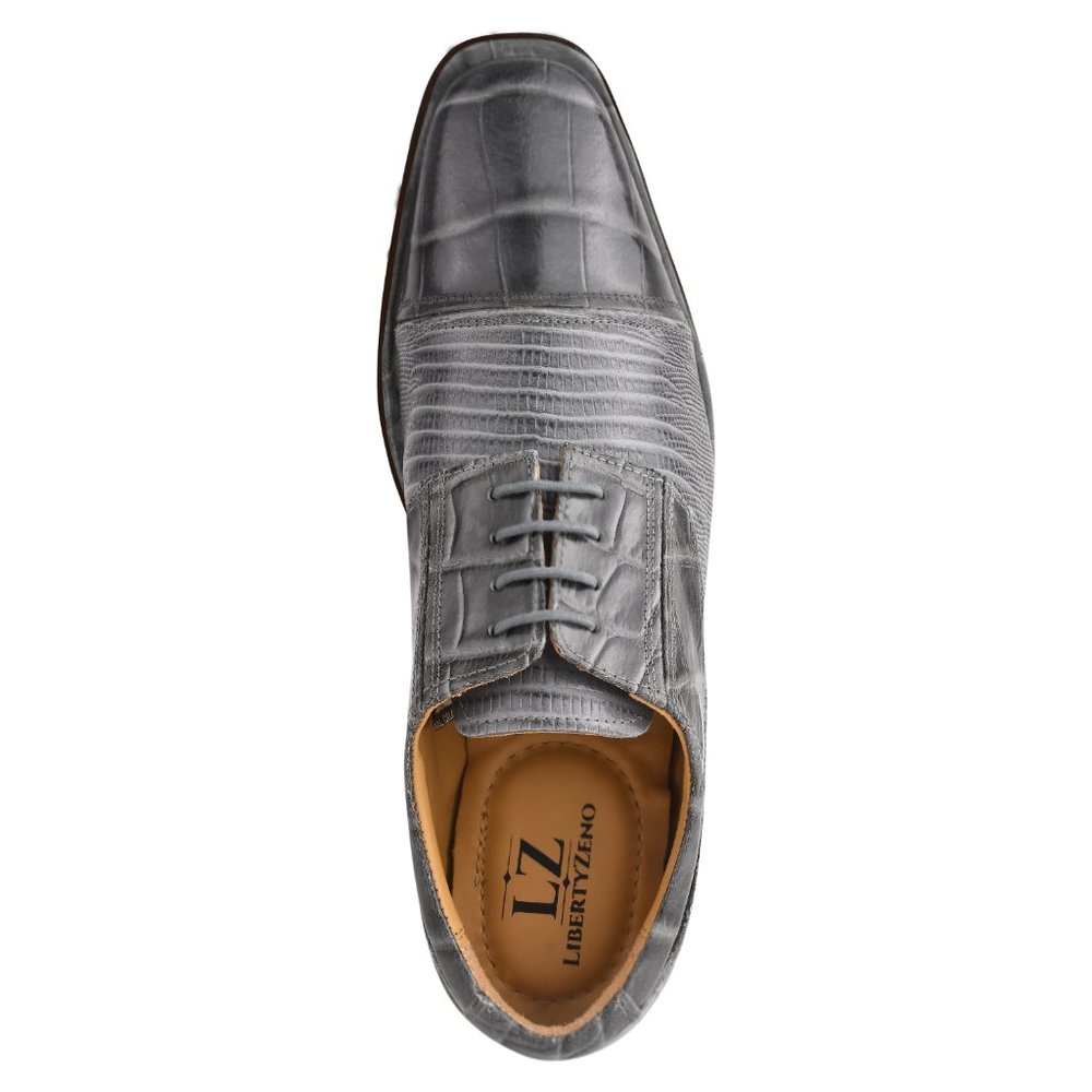 Owen Man Made Oxford Style Dress Shoes - Picture 4 of 7